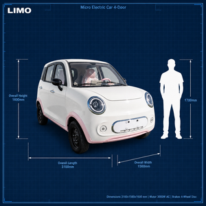 Nouvelle Génération de Véhicules Électriques : Voiture Électrique 4 Places pour Adultes, <span class=keywords><strong>Quatre</strong></span> Portes, Batterie au Lithium, Idéale pour les Résidences - Product Image 3