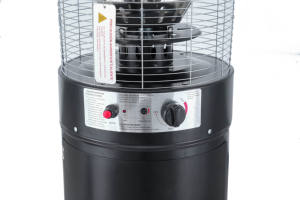 Chauffage de patio portable à <span class=keywords><strong>gaz</strong></span> en forme de pyramide, facile à installer, certifié, en fer et plastique, avec <span class=keywords><strong>lampe</strong></span> à quartz - Product Image 3