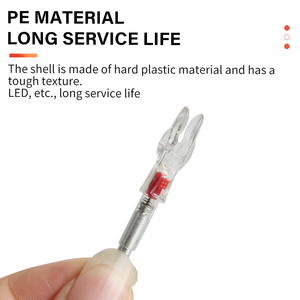 Luci LED per Frecce SPG con Batterie Sostituibili Automaticamente, Confezione da 3, per Caccia, Compatibili con Perni ID 4.2 mm, per Aste in Carbonio Puro - Product Image 6