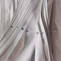 Bâche en PE blanche, couverture en HDPE imperméable et résistante pour l'utilisation de tentes événementielles