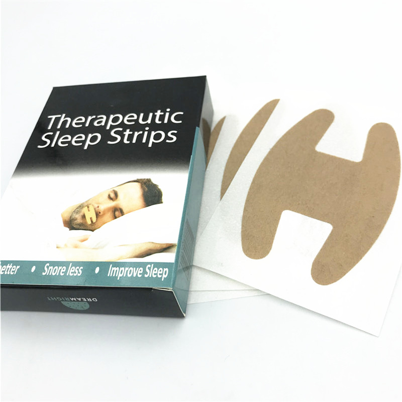 Лента для рта с меньшим дыханием для улучшения качества сна