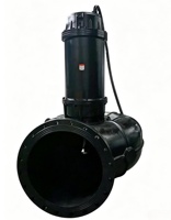 Pompe submersible pour eaux usées, pompe submersible à haute pression personnalisée pour boues de ciment, pompe centrifuge