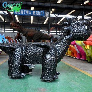 Gecai Hot Amusement Walking Animatronic Dinosaur Ride Model à vendre - Product Image 6