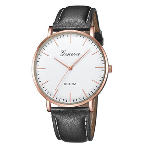 Barato al por mayor de <span class=keywords><strong>ginebra</strong></span> correa de reloj clásico casuales de los hombres de moda par de relojes de cuarzo - Product Image 2