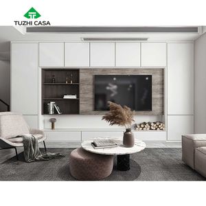 Mueble de TV de televisión flotante largo, Unidad de mesa, mueble de TV <span class=keywords><strong>para</strong></span> <span class=keywords><strong>muebles</strong></span> de sala de estar - Product Image 3