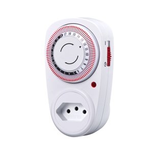 성장 빛을위한 프로그래밍 가능한 15 분 기계식 타이머 소켓 - Product Image 1