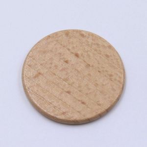Customizable Patterns Wooden Round Chips for Strategic Gameplay Wooden Round Circle Board <b>Game</b> Tokens - Product Image 6