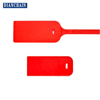 Sceau logistique 54*33mm haute fréquence haute température étanche avec puce Pcb213 anti-contrefaçon et traçabilité