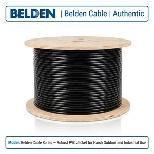 สายเคเบิลแบบหลายแกน Original New Belden 9457 จำนวน 12 แกน ขนาด 20AWG ทองแดงตีเกลียวเคลือบดีบุก 300V สำหรับส่งสัญญาณควบคุมอุตสาหกรรม - Product Image 2