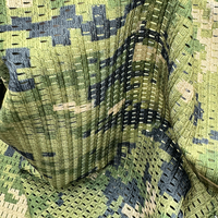 US NWU AOR2 Type III Camo Polyester 75D Bird Eye Mesh Tissu Léger Oeillet Tricoté Tissu Utilisé Pour/Gants/Vêtements Tissus
