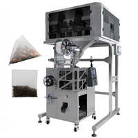 Vollautomatische elektronische Waage für quantitative Abfüllung und Versiegelung von Pyramiden-Teebeuteln – Verpackungsmaschine für Lebensmittel, Tabak, Papier/Folie