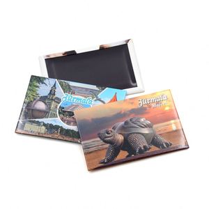 Imanes de nevera de hojalata personalizados al por mayor con diseño del Puerta Brandenburg de Berlín - Product Image 6
