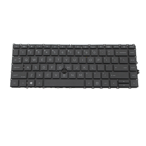 HK-HHT Novo teclado retroiluminado dos EUA para HP EliteBook 745 840 G7 840 G8 845 G7 No Frame <span class=keywords><strong>laptop</strong></span> - Product Image 2