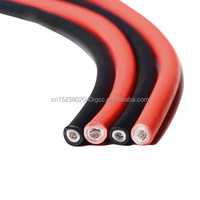 Harga Pabrik Kabel PV Surya H1Z2Z2-K PV1-F XLPO Berinsulasi Konduktor Tembaga Berlapis Timah 4mm 6mm 10mm Kabel Fotovoltaik DC Grosir