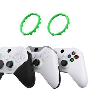 Anillos decorativos octogonales de repuesto de diseño renovado en verde para el control de Xbox Series X/S, versión EXtremeRate ASR. - Product Image 2