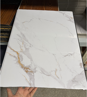 Panneau mural en PVC, largeur 40/60 cm, épaisseur 7/8/9 mm, imperméable et ignifuge, revêtement mural pour restaurants et villas en Asie du Sud-Est