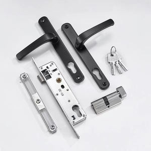 Corps de <span class=keywords><strong>serrure</strong></span> à mortaise large à point unique 9220 avec cylindre de <span class=keywords><strong>serrure</strong></span> à ressort à rouleaux en acier, loquet pour porte en aluminium, corps de <span class=keywords><strong>serrure</strong></span> LKB007 - Product Image 5