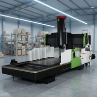 Centre d'usinage CNC à portique monocolonne BT50 robuste avec contrôleur Fanuc, personnalisable OEM/ODM par Gromax Supplier