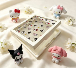Paletas de Sombras de Ojos con Estampados Personalizados de Gatitos Adorables, <span class=keywords><strong>Kuromi</strong></span>, Cinnamoroll y <span class=keywords><strong>My</strong></span> <span class=keywords><strong>Melody</strong></span> - Product Image 3