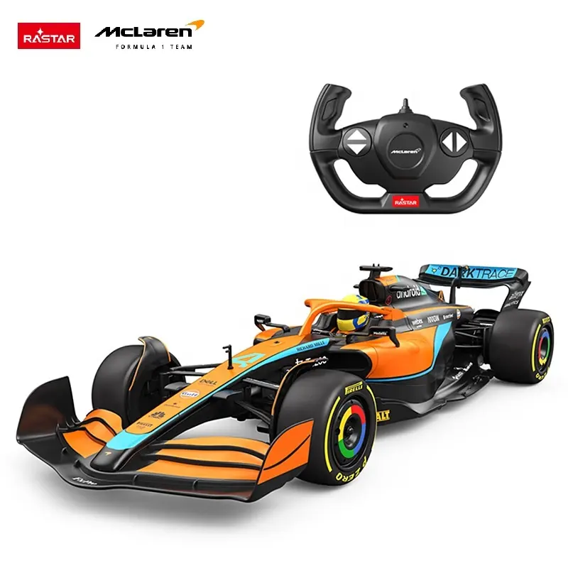 Yeni gelenler F1 RC araba Rastar radyo kontrollü çocuk oyuncak 1:12 ölçekli aşağı McLaren F1 MCL36 araba modeli lisanslı RC