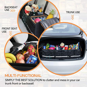 Multifunction Custom High Quality Foldable Luxury Factory Portable Large Capacity <b>Storage</b> <b>Car</b> Trunk Organizer Cooler <b>Bag</b> Aikun - Product Image 6