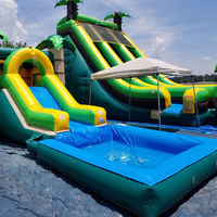 Équipement d'aqua gonflable d'OEM ODM pour le parc aquatique extérieur jouent l'équipement de dérive bon marché pour l'aventure de lac