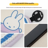 Original Miffy Vier-Jahreszeiten Universal Silikon-Gel & Schwamm Atmungsaktives Cartoon-Autositzkissen OLIVER Fit