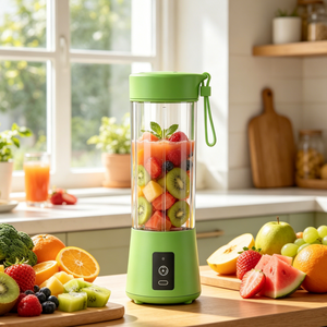 Licuadora portátil Shake And Go al por mayor, vaso exprimidor de frutas eléctrico, batidora de smoothies de alta velocidad, trituradora de hielo para bebidas frías - Product Image 1