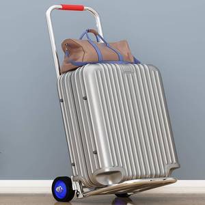 Chariot à bagages pliant chariot à provisions pratique camion voiture d'escalade à deux roues <span class=keywords><strong>petit</strong></span> chariot usage domestique - Product Image 3