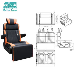 JDA Vente à Chaud Pliable RV Siège Unique Convertible au <span class=keywords><strong>Lit</strong></span> <span class=keywords><strong>pour</strong></span> <span class=keywords><strong>Caravane</strong></span> Campervan Van MPV RV Camping-car <span class=keywords><strong>Caravane</strong></span> - Product Image 3