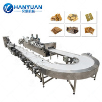 Ligne de production automatique pour bar chikki, machine pour la fabrication de bonbons d'arachide, g