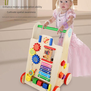 Andadores รถเข็นของเล่นสำหรับเด็กกรอบไม้สำหรับเด็กวัยหัดเดิน - Product Image 6