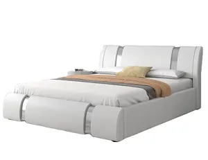 Échantillon gratuit <span class=keywords><strong>Lit</strong></span> double king size Grand <span class=keywords><strong>lit</strong></span> queen élévateur à gaz <span class=keywords><strong>Lit</strong></span> rembourré - Product Image 1