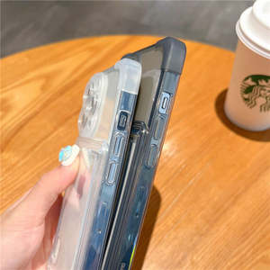 Custodia per telefono cellulare trasparente per <span class=keywords><strong>iphone</strong></span> <span class=keywords><strong>11</strong></span> 12 13 14 <span class=keywords><strong>pro</strong></span> <span class=keywords><strong>protezione</strong></span> max per <span class=keywords><strong>iphone</strong></span> 15 case di lusso con titolare della carta - Product Image 4