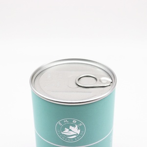 Envase de Papel Reciclable de Nuevo Diseño para Té Matcha en Hojas Sueltas, de Grado Alimenticio, con Sello de Aluminio y Tapa de Rosca, Lata para Snacks - Product Image 3