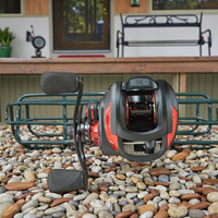 HASIDA OEM TA Moulinet de Baitcasting à Frein, Engrenages Principaux Usinés CNC de Précision, 5+1BB-9+1BB, pour la Pêche en Courant Continu en Rivière et en Lac, Disponible en Plastique