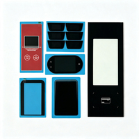Panel de Control Frontal HMI Personalizado Resistente a los Arañazos, de PMMA Acrílico, Policarbonato PC, PET, con Membrana de Interruptores y Teclado, Superposición Gráfica