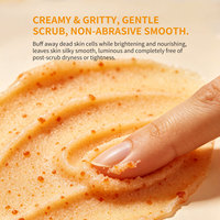 Gommage au Curcuma, Citron et Miel, Gommage Exfoliant Naturel, Éclaircit la Peau Terne, Atténue les Marques d'Acné, Nettoyage en Profondeur, Hydratant, Gommage pour le Corps et le Visage