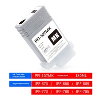 Cartucho Compatible con PFI-107 para Plotters IPF670/680/685/770/780/785