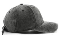 Gorra de Béisbol Unisex de Lona de Algodón de 6 Paneles, Estilo Vintage Deportivo, Bordado de Conejo de Dibujos Animados, Diseño Animal Lavado, Ajustable, para las Cuatro Estaciones