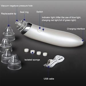 Aspiratore per Punti Neri, Pulitore Facciale USB Ricaricabile, Strumento Migliorato per la Rimozione di Acne e Punti Neri - Product Image 6