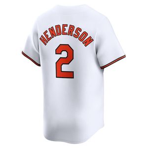 Оптовая продажа бейсбольных джерси Baltimore Orioless с вышивкой # <span class=keywords><strong>2</strong></span> Гуннар Хендерсон # 8 Кал Рипкен-старший # 35 Adley Rutschman Одежда для софтбола - Product Image 2