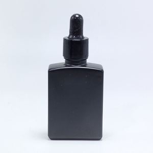 Manufacture Supplier Matte Black Frosted15ml 30ml 50ml 100ml Glass Serum <b>Dropper</b> Eye Essential Oil <b>Bottle</b> - Product Image 5