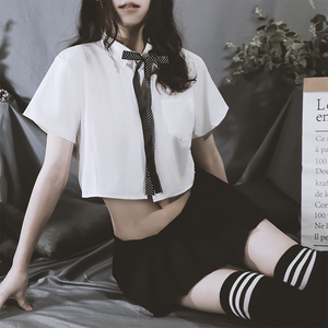 ชุดชั้นในกะลาสีสุดเซ็กซี่ขนาดใหญ่พิเศษ-ชุดเล่นตามบทบาทสุดอีโรติกสำหรับคู่รักชุดใส่นอนผ้าโพลีเอสเตอร์ใส่สบาย - Product Image 4