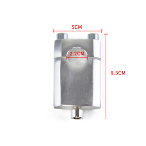 Руль Мотоцикла Алюминиевый стояк для Jincheng 70 обезьяна велосипед руль стояк крепление ЧПУ зажим - Product Image 2