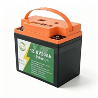 Batterie LiFePO4 MVVTON 12,8V 20Ah 256Wh 6000 cycles, remplacement pour batteries au plomb dans les systèmes solaires, UPS, VR, systèmes de sécurité et stockage d'énergie
