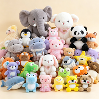 Vente en gros usine de jouets en peluche personnalisés de 10/20/25 cm, petites poupées pour machine à griffes, animaux en peluche pour enfants, cadeau