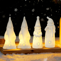 Weihnachtliche LED-Nachtlichter in Kerzenform, Kreative Flammenlose Kerzenbeleuchtung für Party-Tischdekoration und Feiertage