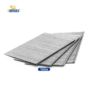 Clous de finition collés de calibre 16 à 21 degrés, de 1-1/4 à 2-1/2 pouces, à tête lisse, galvanisés, pour bandes de finition et plinthes - Product Image 3
