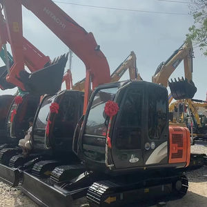 รถขุดฮิตาชิ ZX60 มือสอง เครื่องยนต์เดิม ขนาดเล็ก 6 ตัน ระบบไฮดรอลิกสมบูรณ์ พร้อมส่ง - Product Image 1